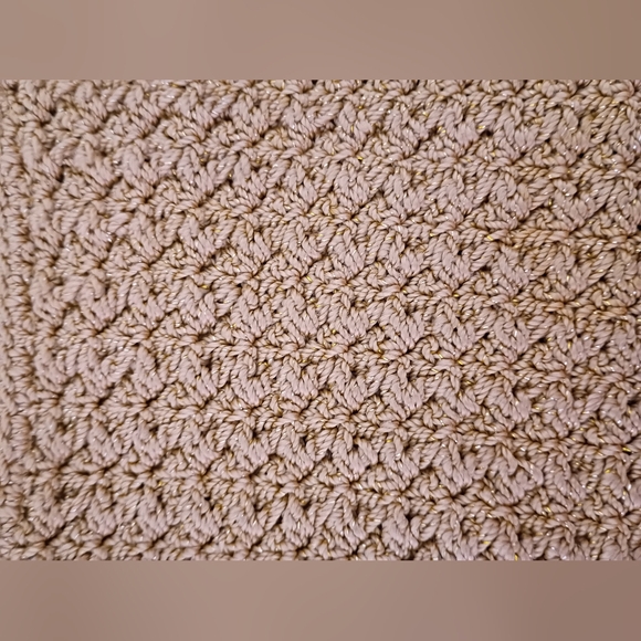 The Sak Gold Metallic  Crochet Women's Bag - Picture 5 of 11